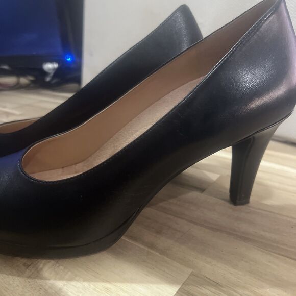 Authentic Naturalizer Womens Michelle Black Pumps Size 8.5 - Picture 7 of 11